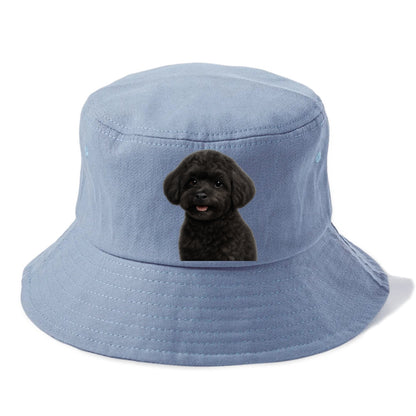 black maltipoo portrait design Hat