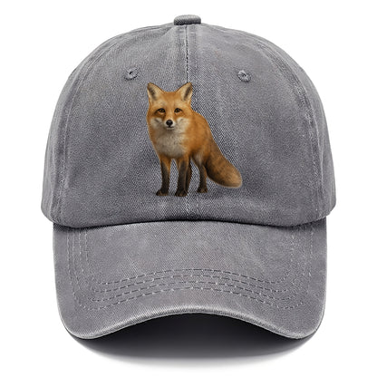 portrait of a red fox Hat