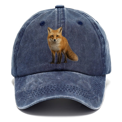 portrait of a red fox Hat