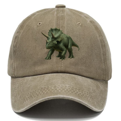 majestic triceratops rendered with precision Hat