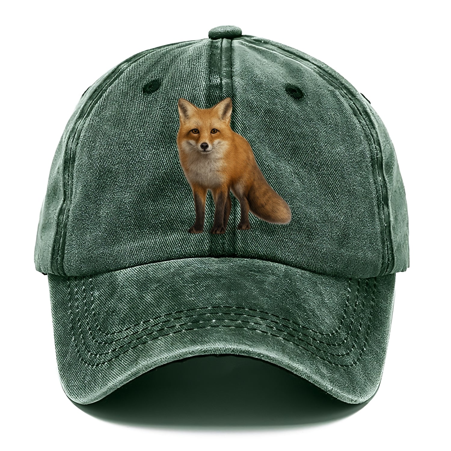 portrait of a red fox Hat
