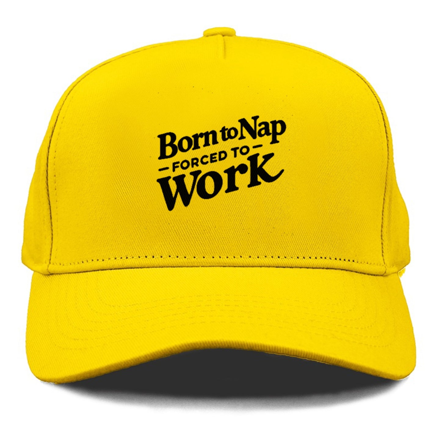 born to nap forced to work Hat