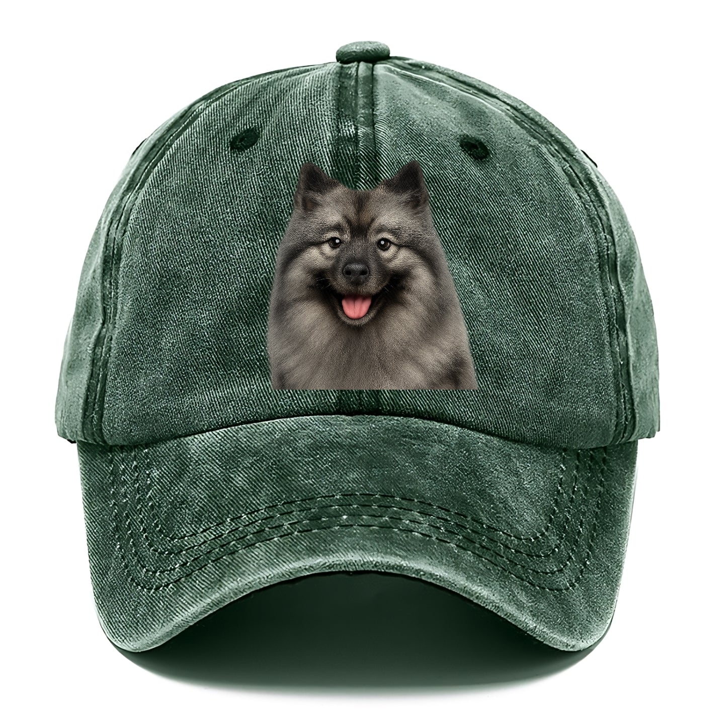 keeshond: silver fox, golden heart Hat