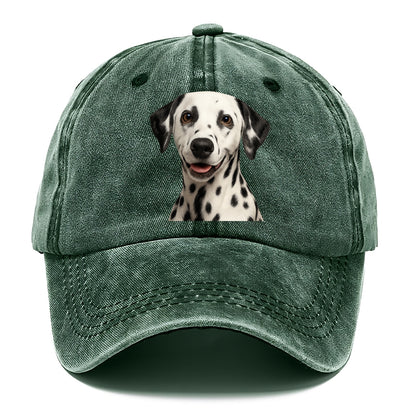 dalmatian portrait design Hat