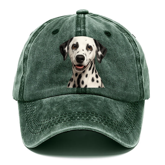 dalmatian portrait design Hat