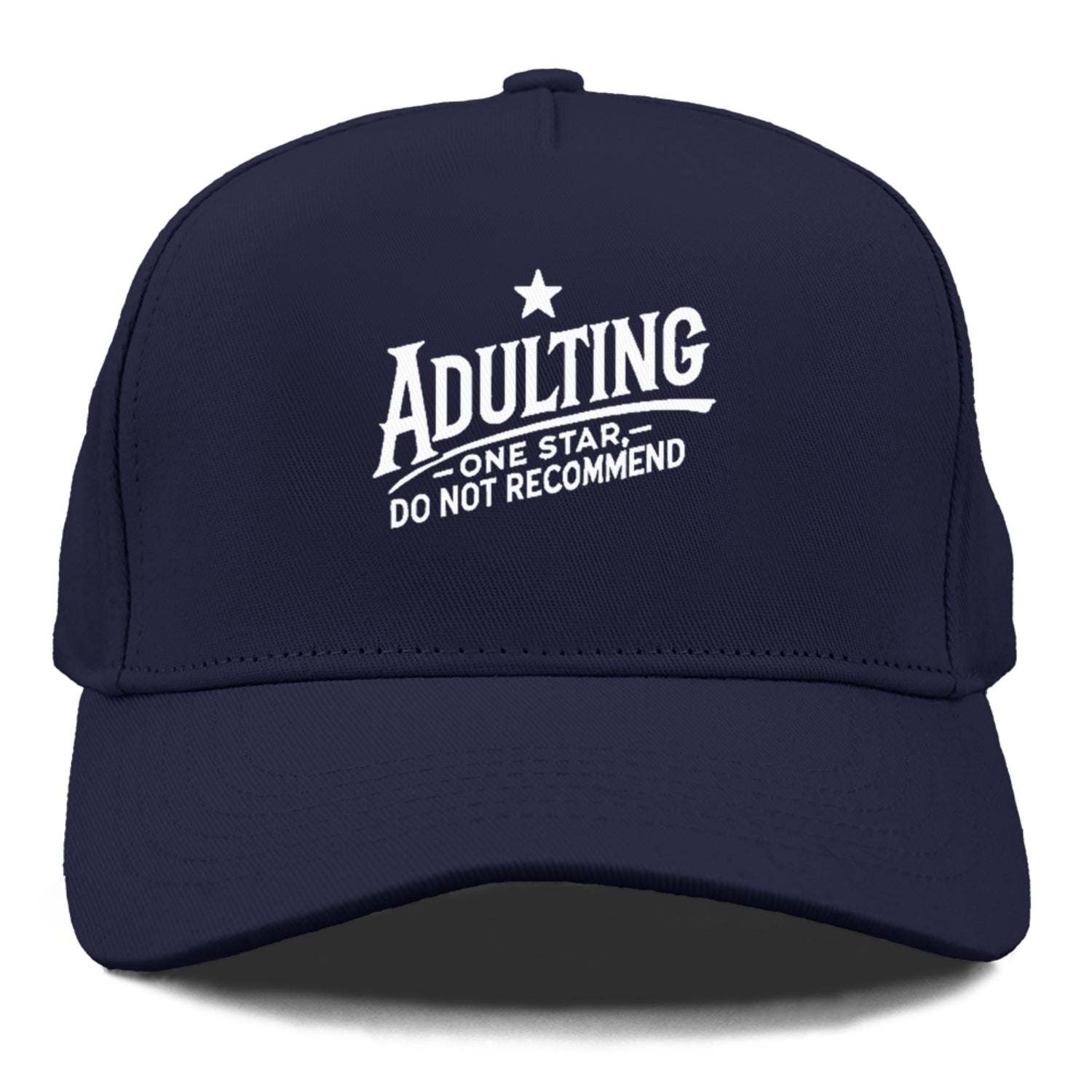 adulting one star do not recommend Hat