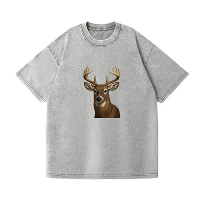 deer portrait design Hat