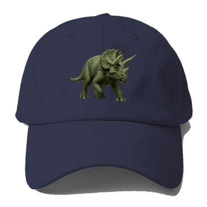 realistic triceratops roaming prehistoric earth Hat