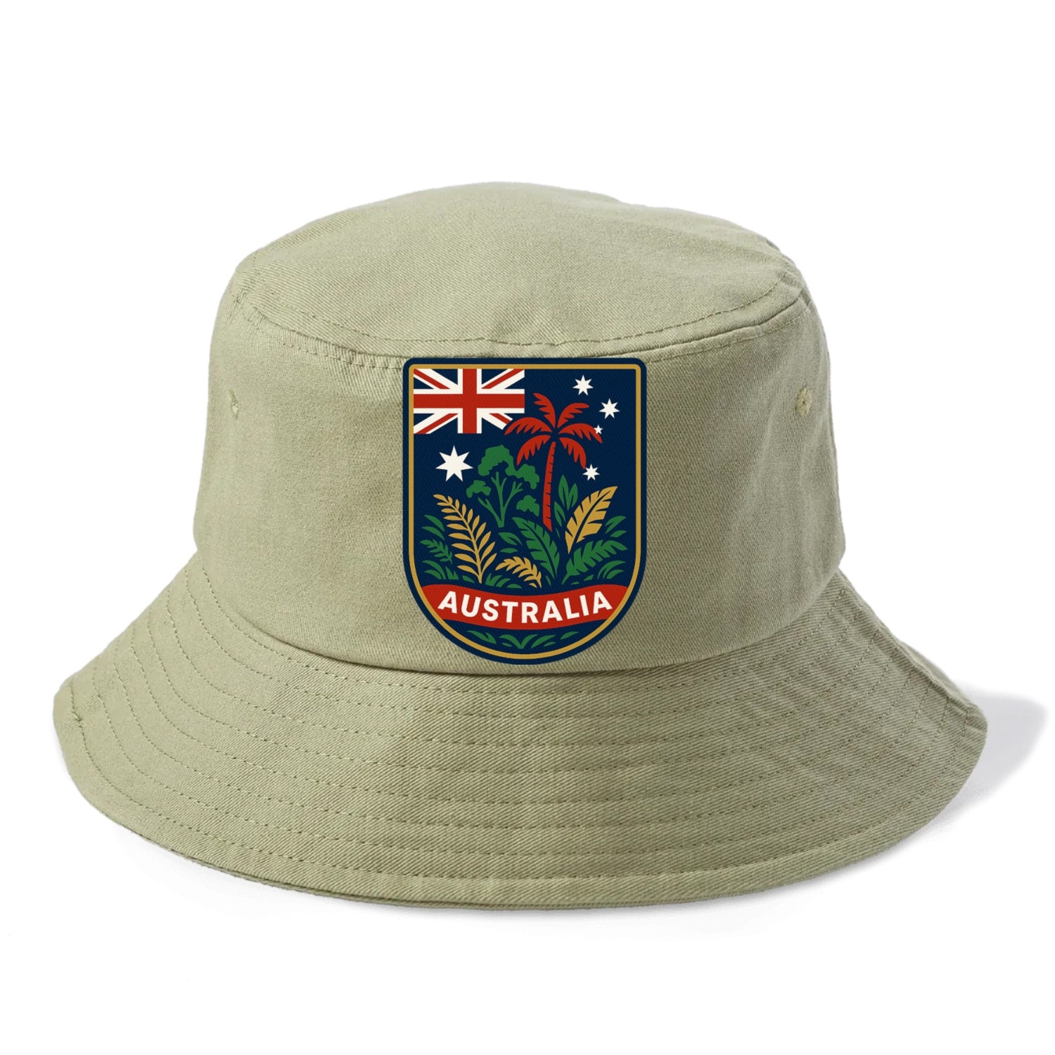 Australian Travel Badge Hat