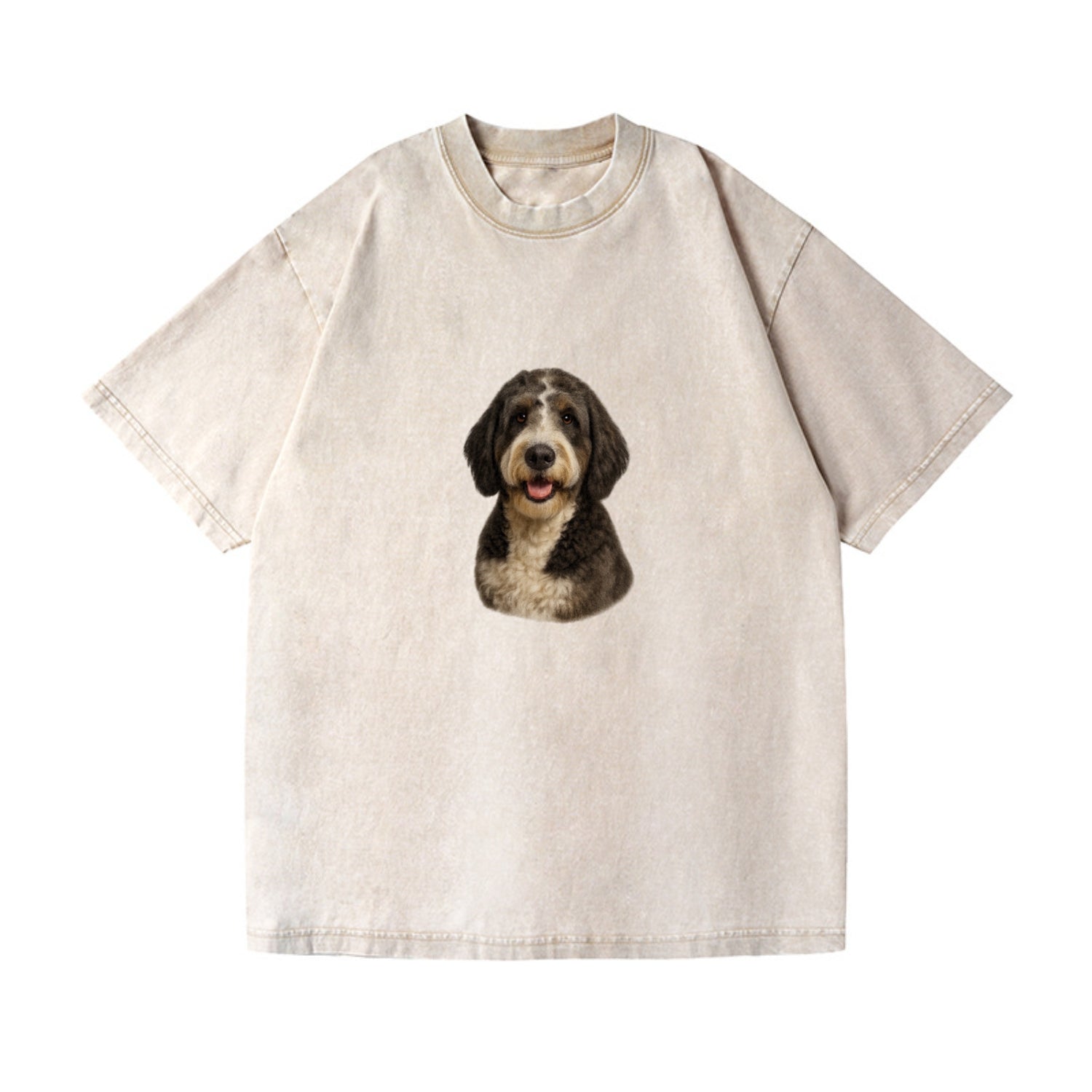 saint berdoodle portrait design Hat