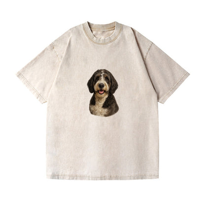 saint berdoodle portrait design Hat