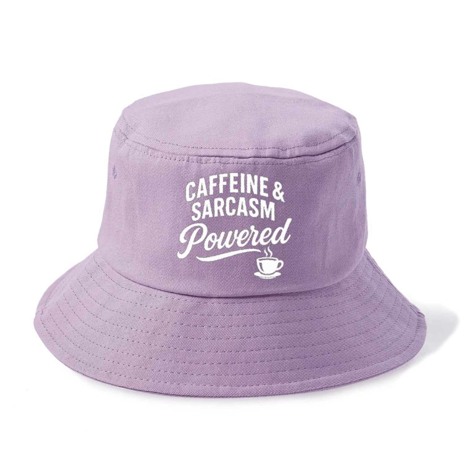 caffeine and sarcasm powered design Hat