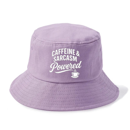 caffeine and sarcasm powered design Hat