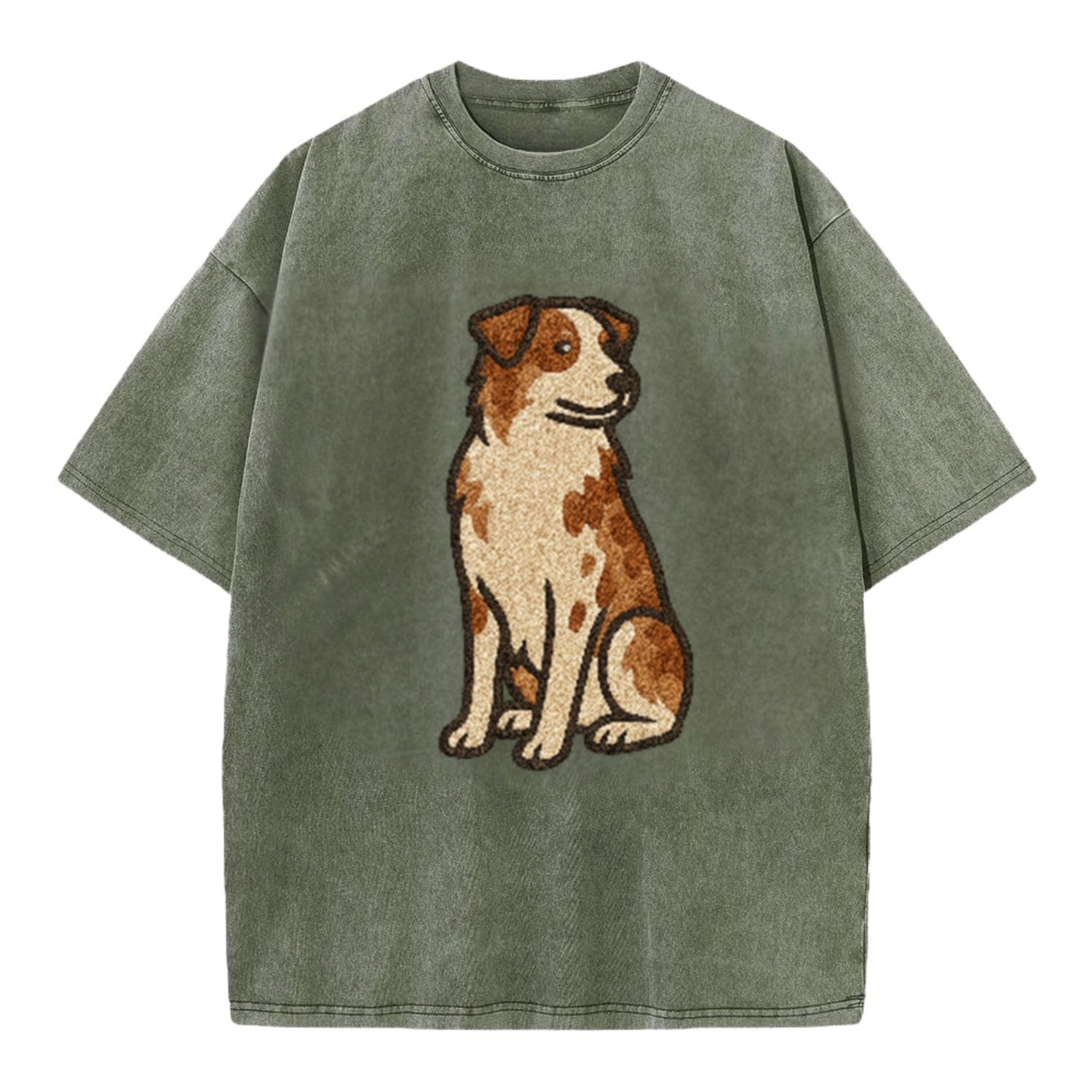 australian-shepherd-red-merle-vibrant-spirit Hat