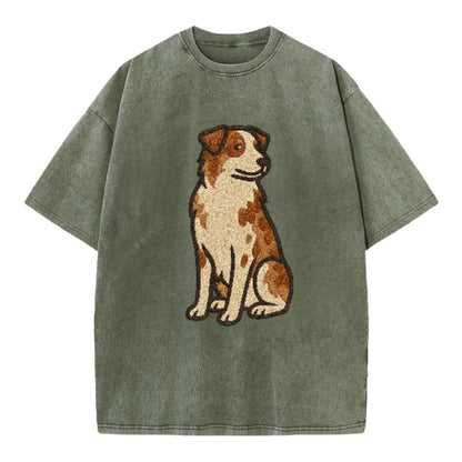 australian-shepherd-red-merle-vibrant-spirit Hat