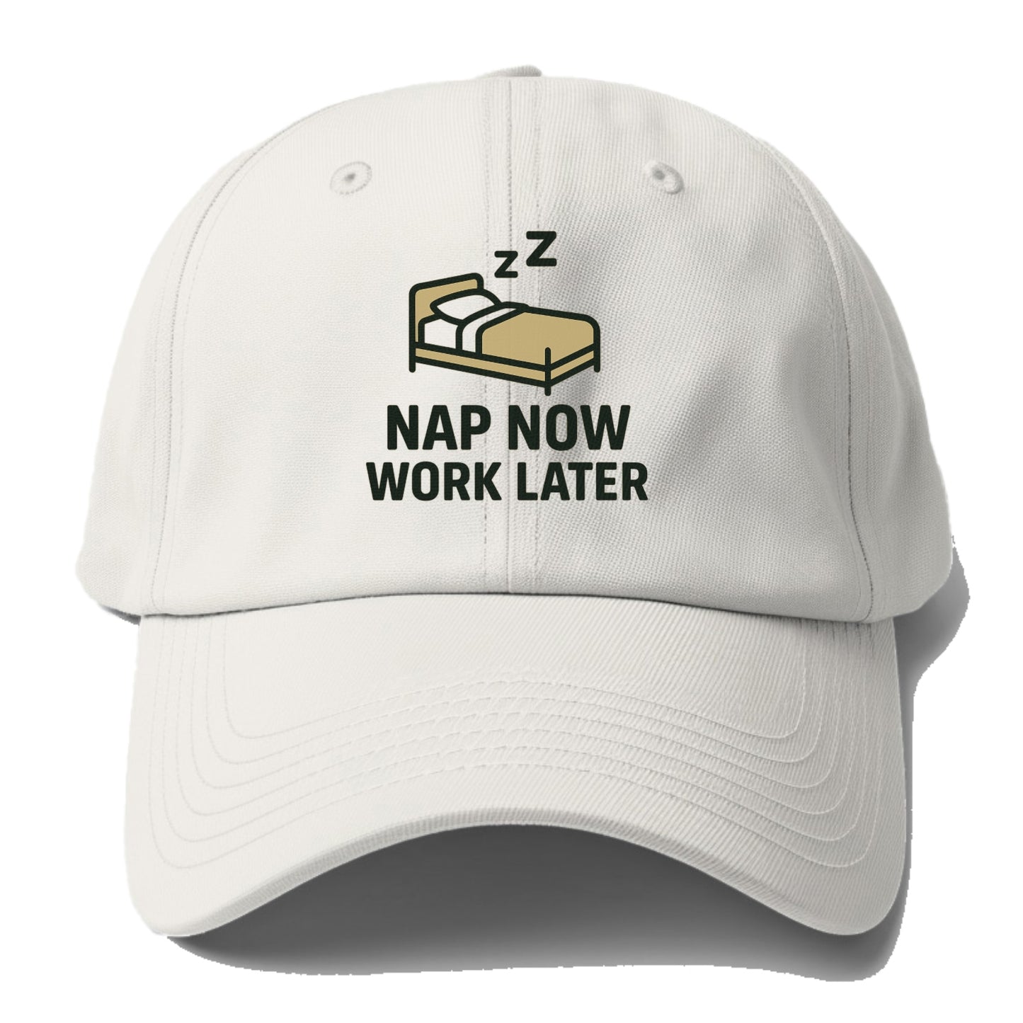 nap now work later Hat