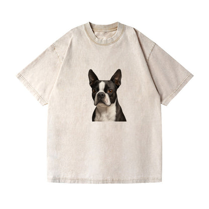 boston terrier portrait design Hat
