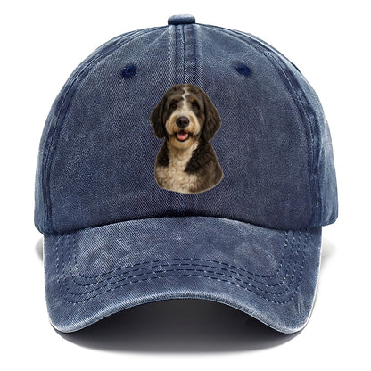 saint berdoodle portrait design Hat