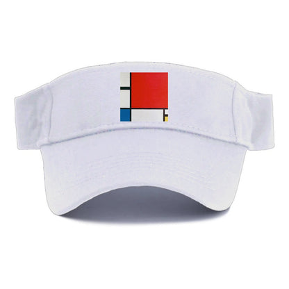 Composition with Red Blue and Yellow Hat