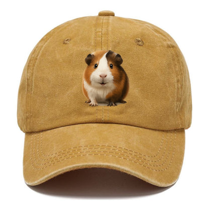 adorable guinea pig portrait design Hat