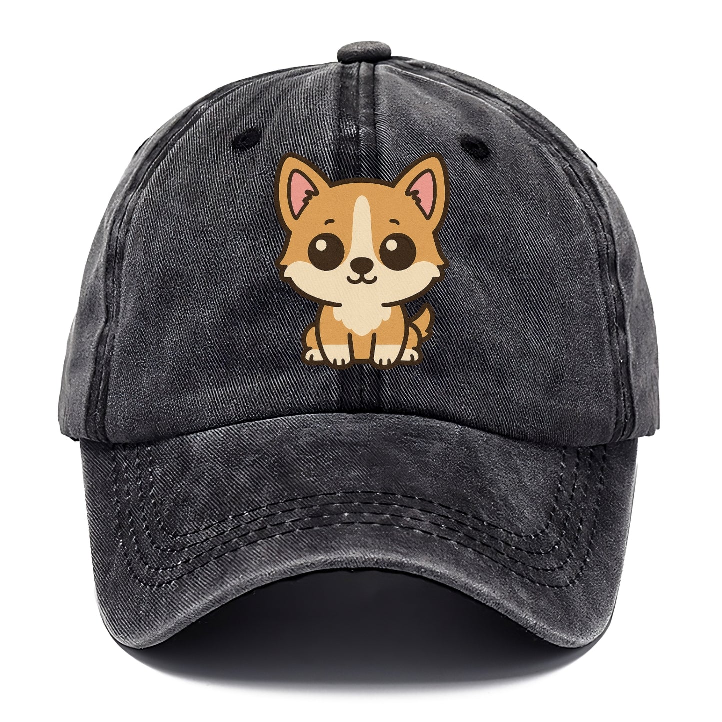 charming-corgi-wagging-heart Hat