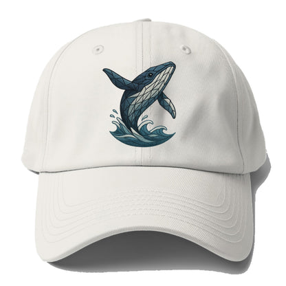 whale ocean waves Hat