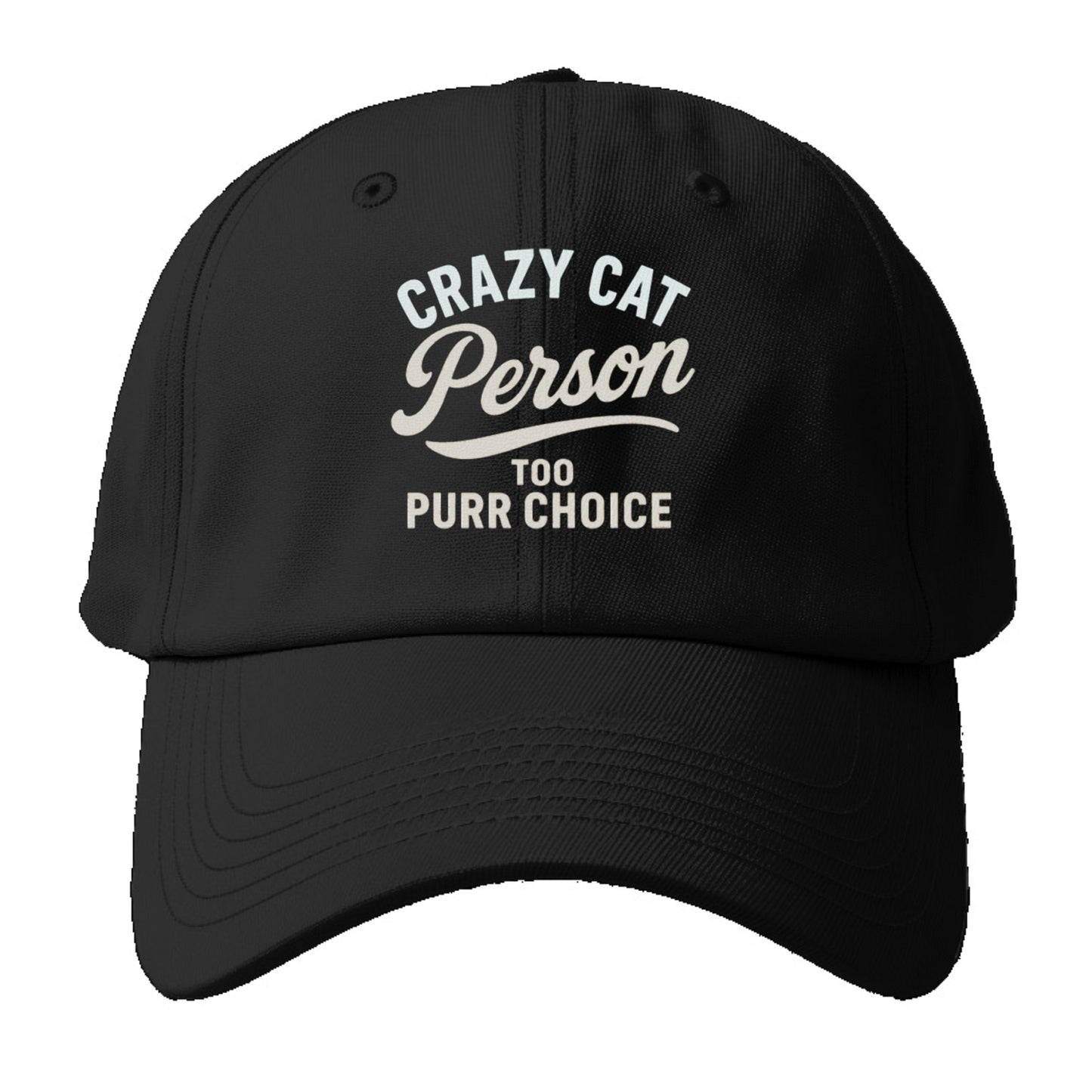 crazy cat purr choice Hat