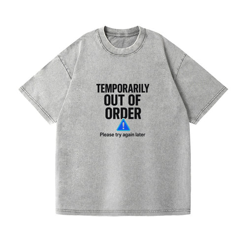 Out Of Order Vintage T-shirt