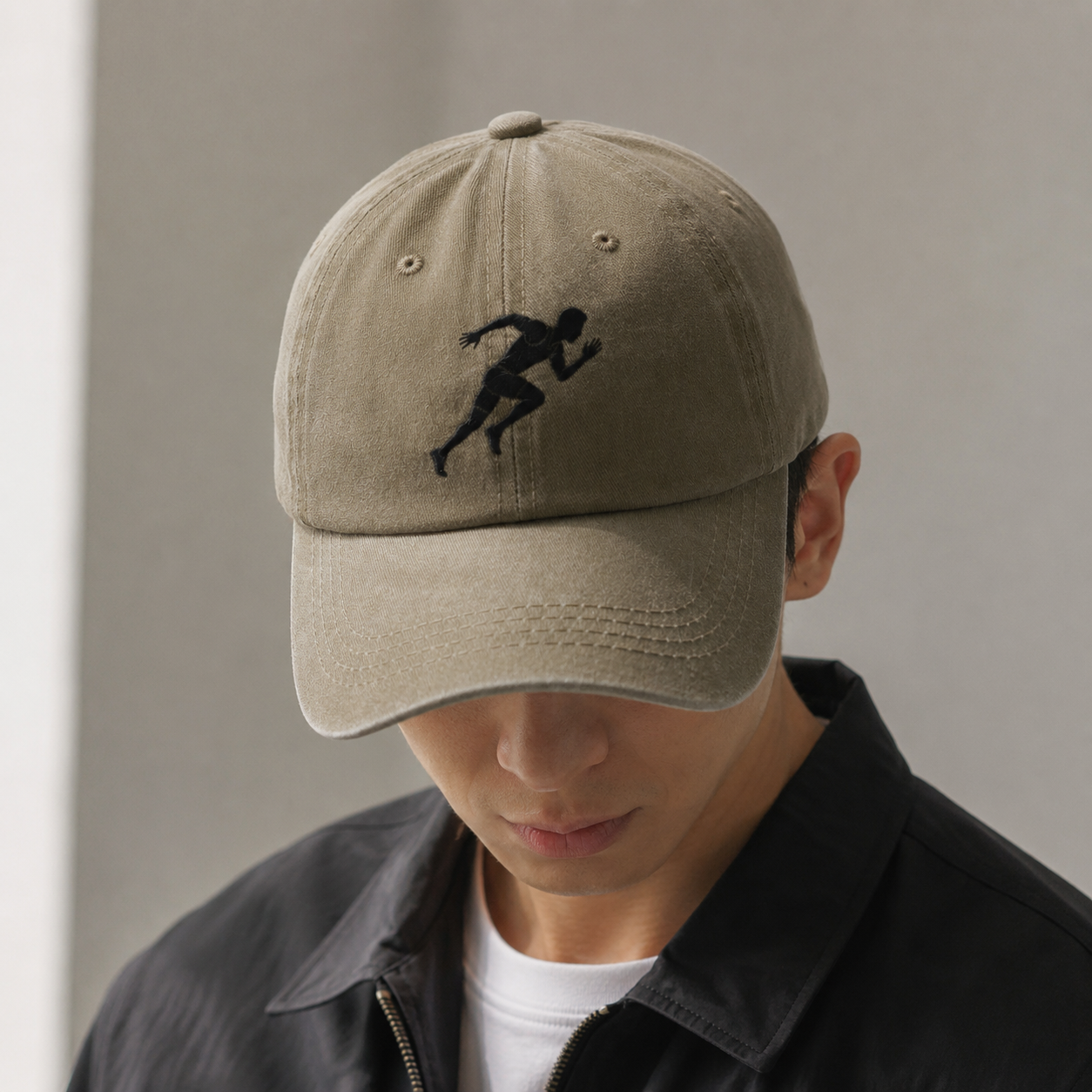 Sprinting Runner Silhouette Classic Cap – editorial product image