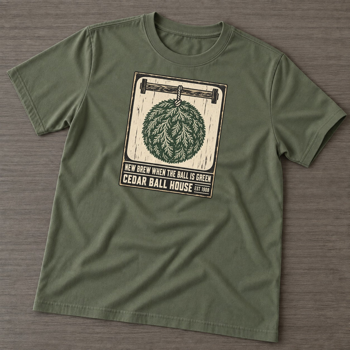 Army Green — front view