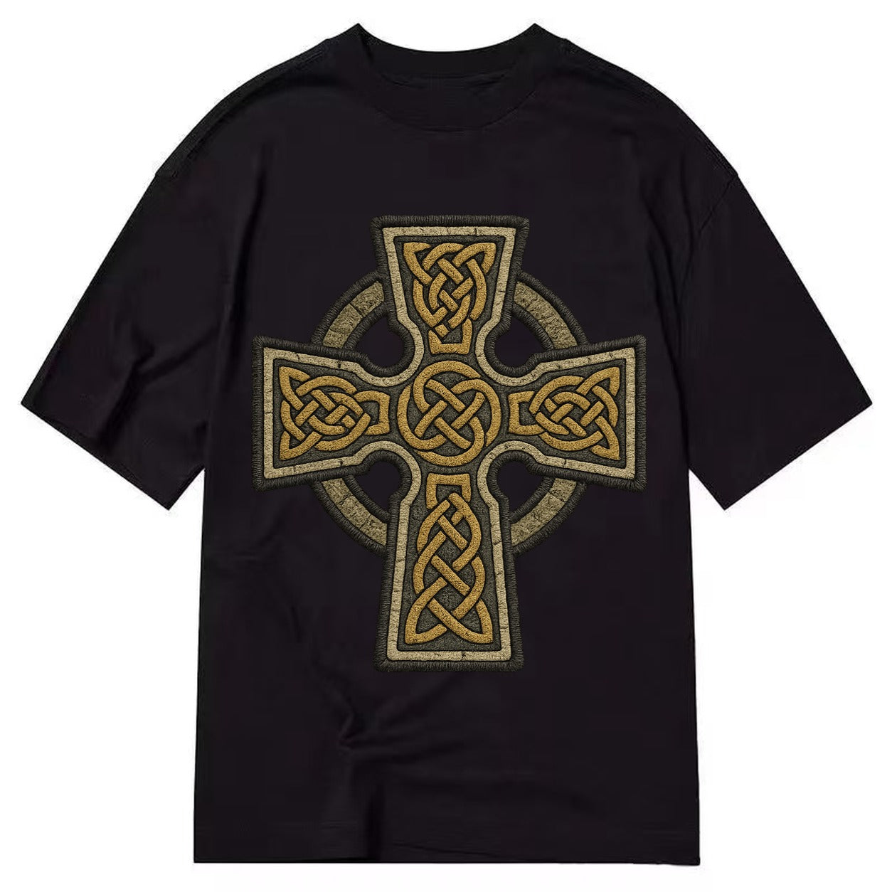 Celtic Cross  - Classic T-shirt – Black