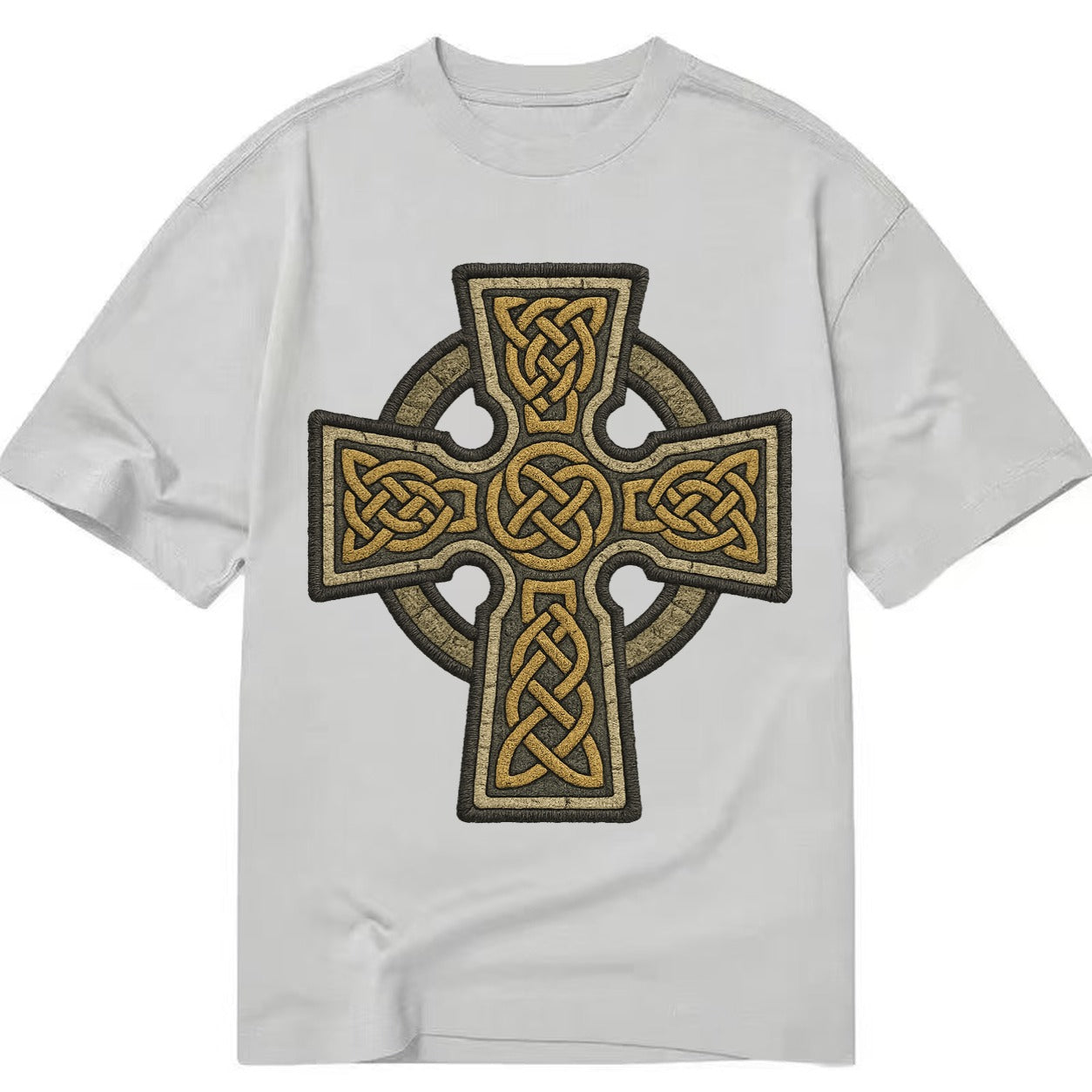Celtic Cross  - Classic T-shirt – Grey