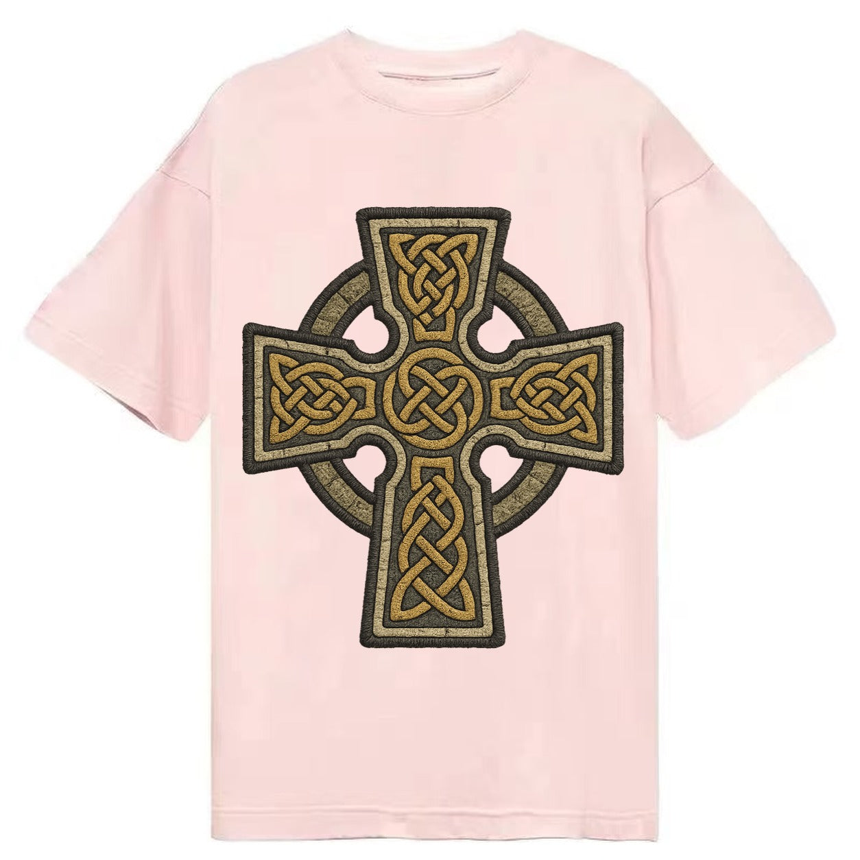 Celtic Cross  - Classic T-shirt – Pink