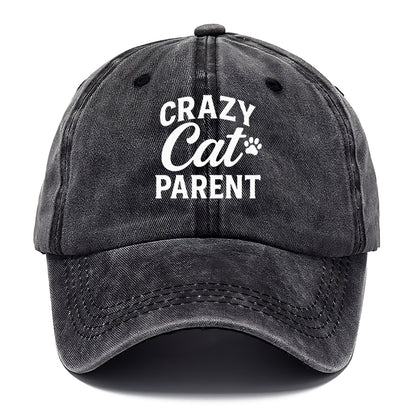 crazy cat parent with paw Hat
