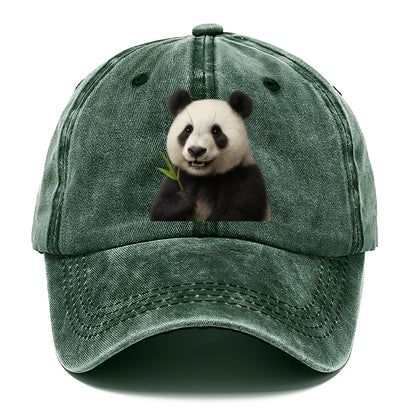 giant panda portrait design Hat