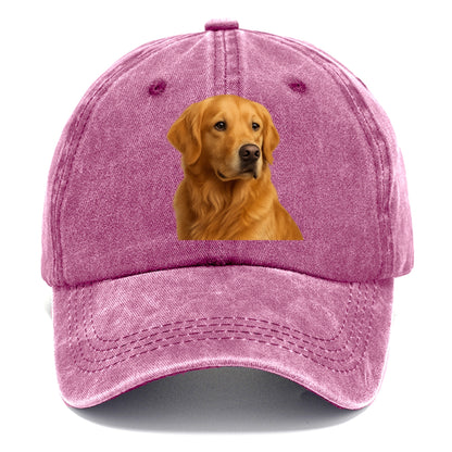 golden retriever loyal companion Hat