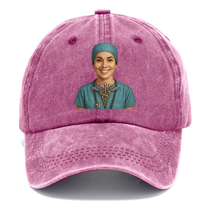 smiling healthcare hero portrait Hat