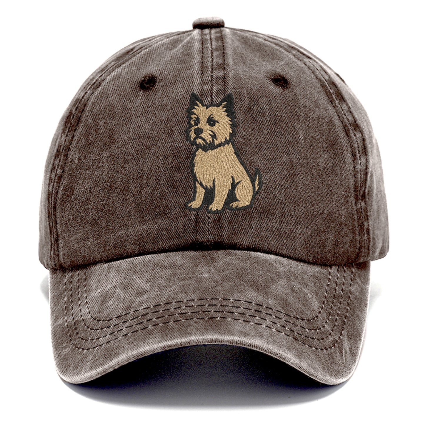 Cairn Terrier Wheaten Colored Pose Hat