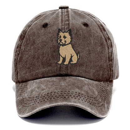 Cairn Terrier Wheaten Colored Pose Hat