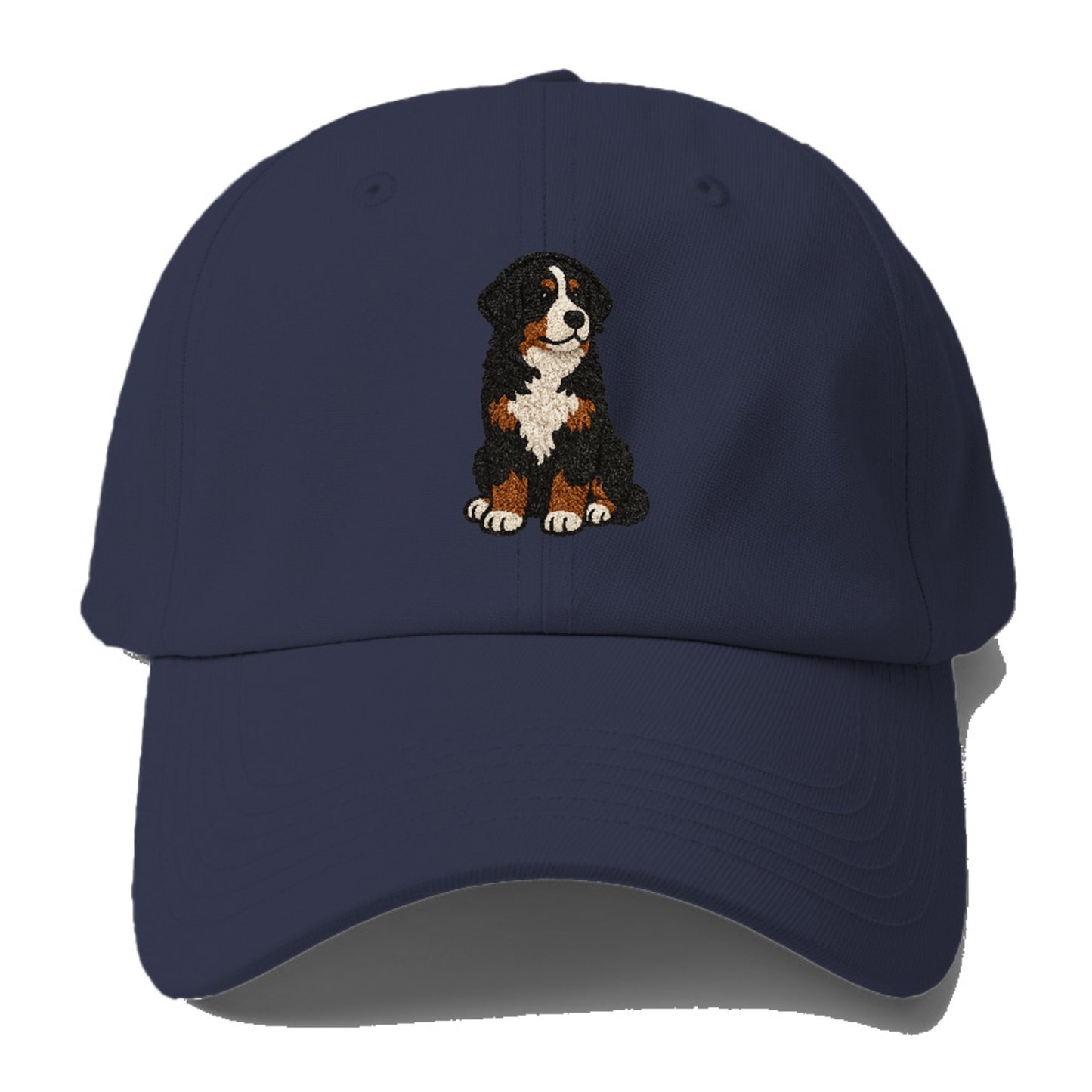 bernedoodle-tricolor-curly-playful-charm Hat