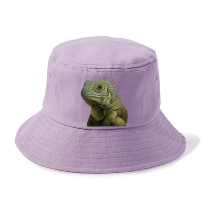 iguana portrait design Hat