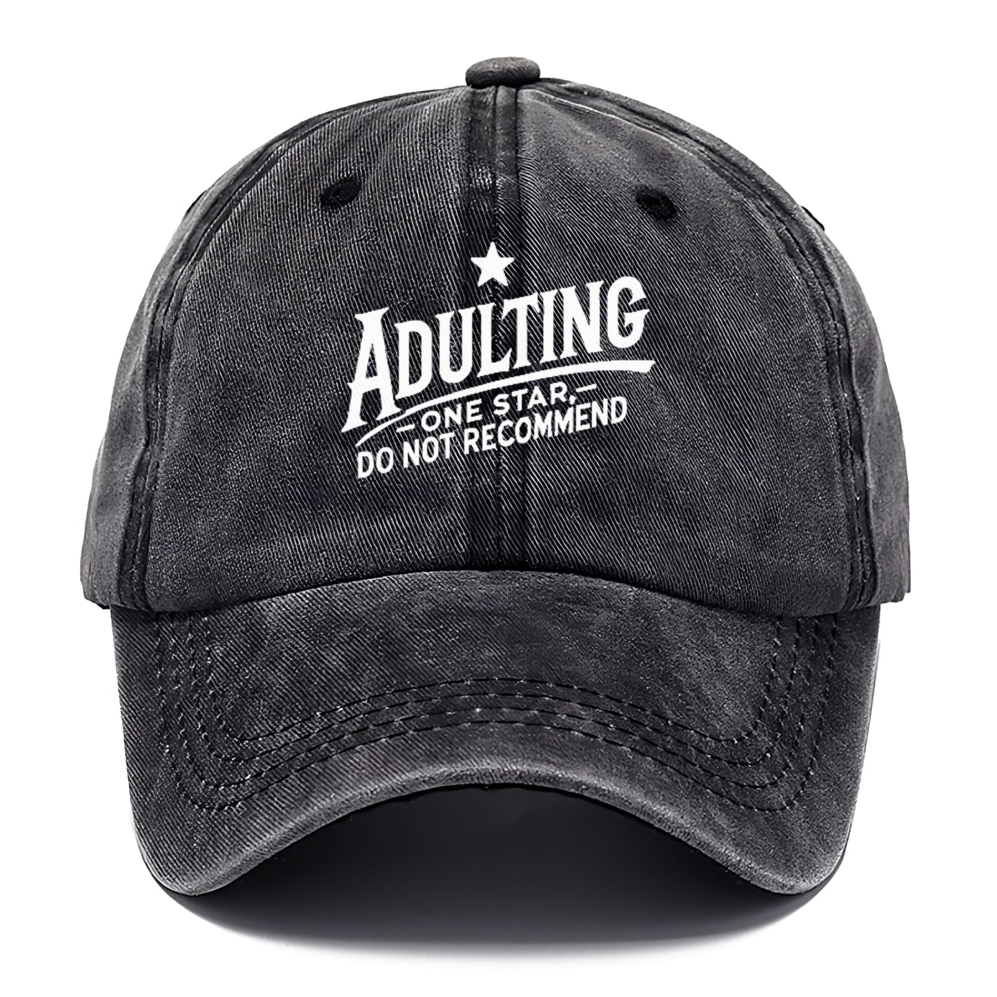 adulting one star do not recommend Hat