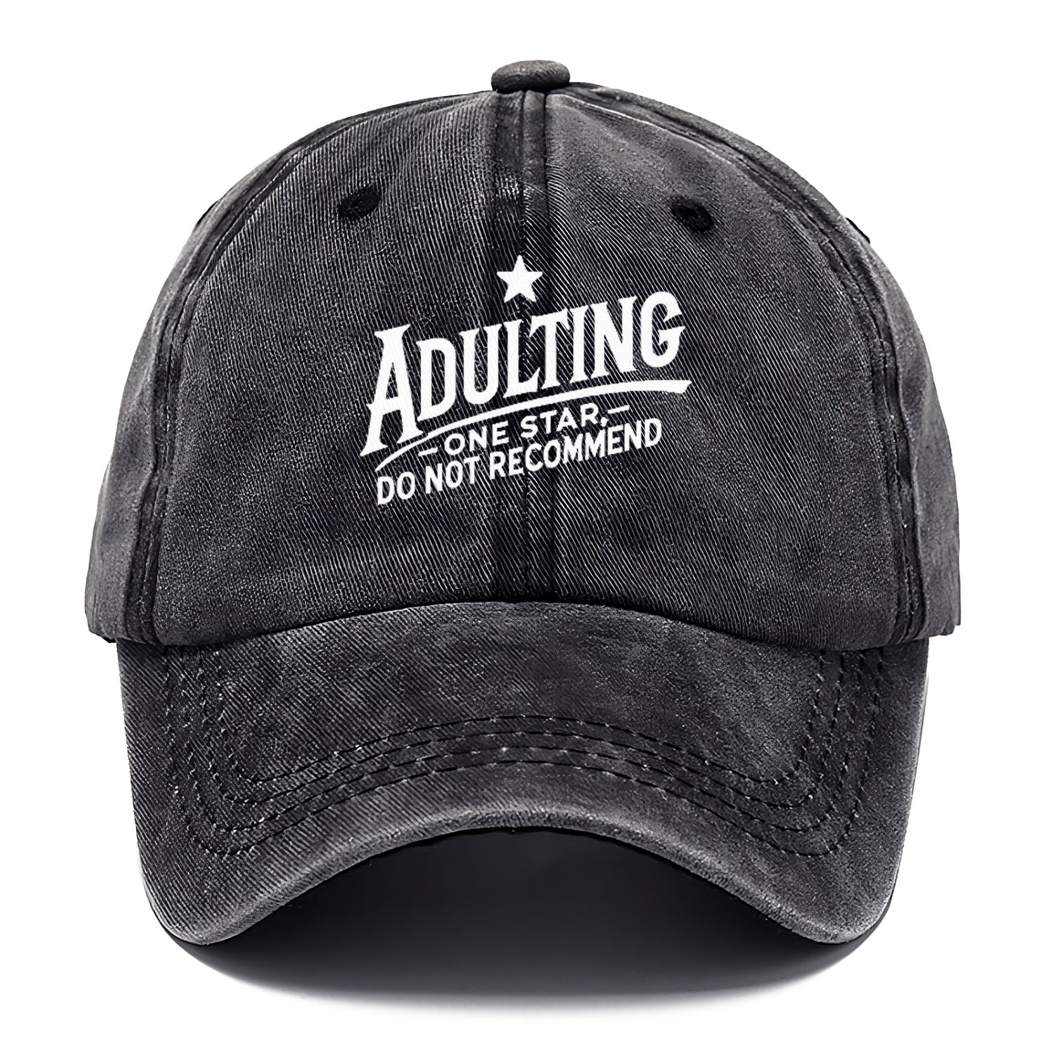 adulting one star do not recommend Hat