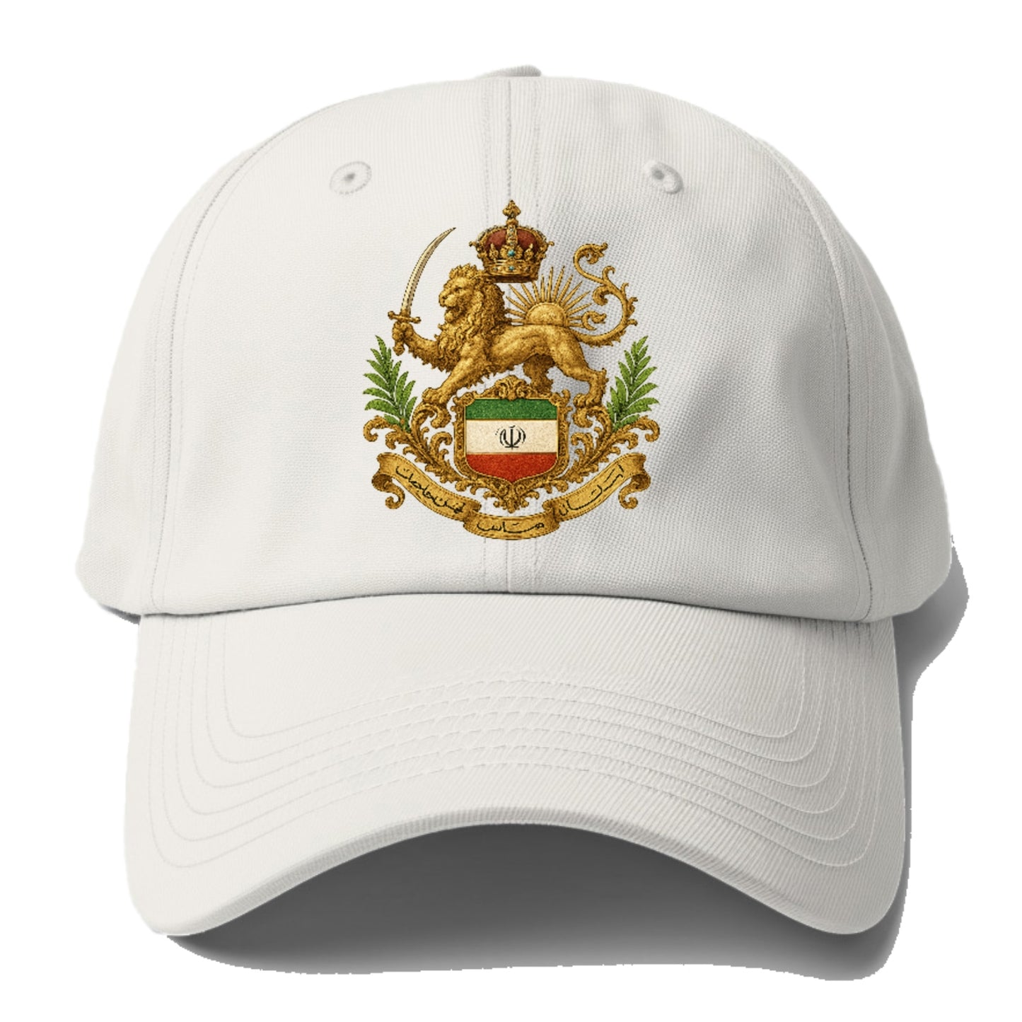 iran heritage lion badge Hat