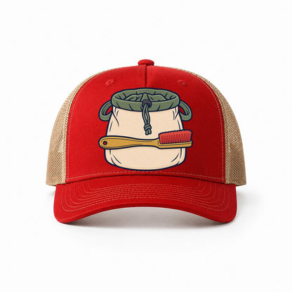 Red-Khaki — front view