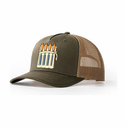 Chisel Roll Woodworking Trucker Hat – Olive Khaki