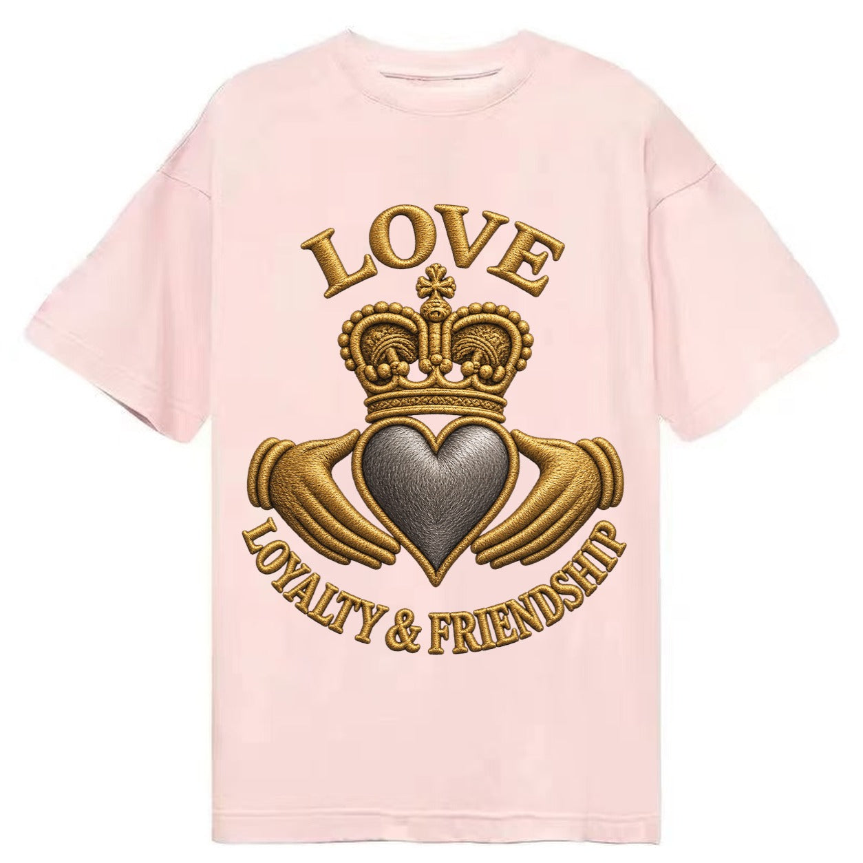 Claddagh Symbol  - Classic T-shirt – Pink