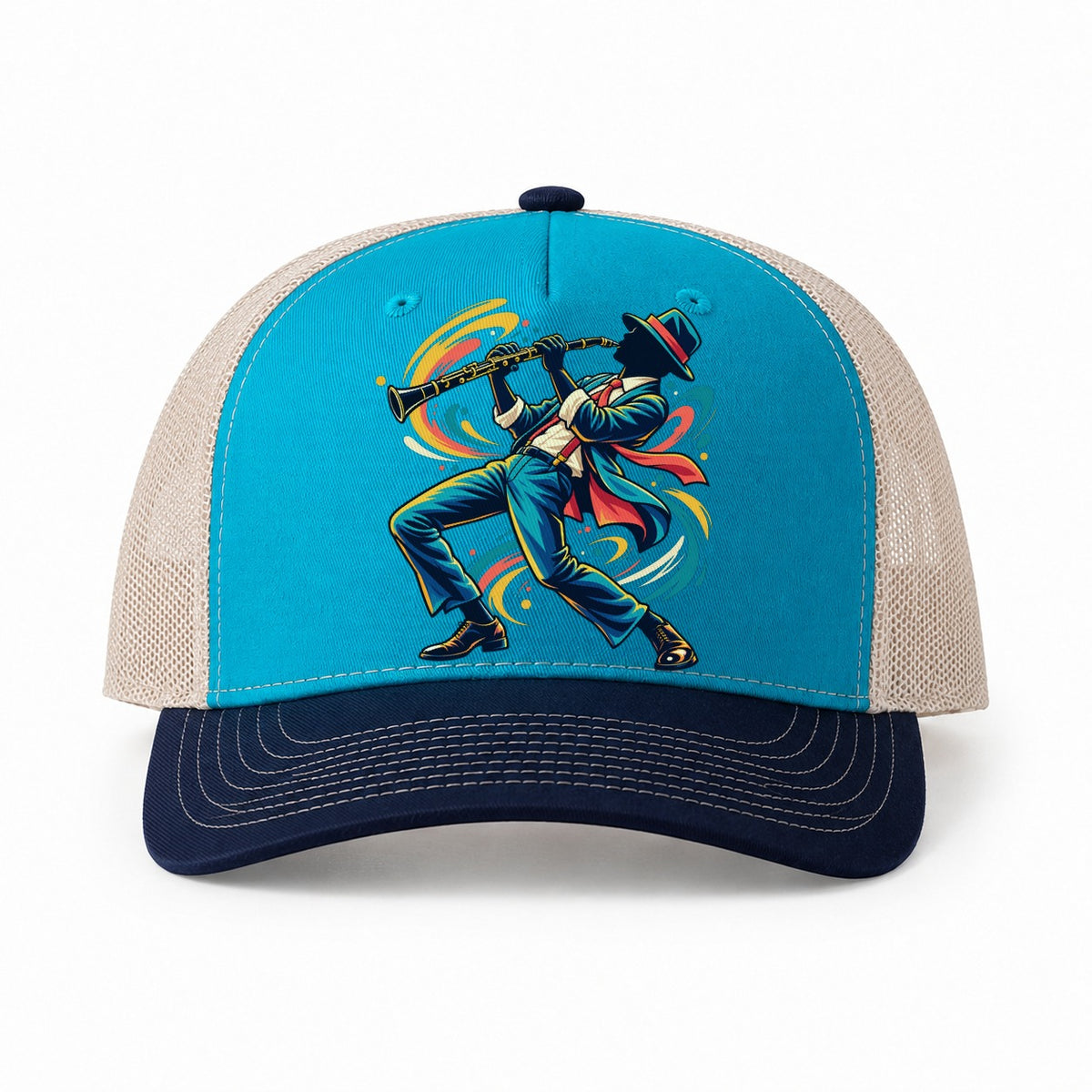 Teal-Navy — front view