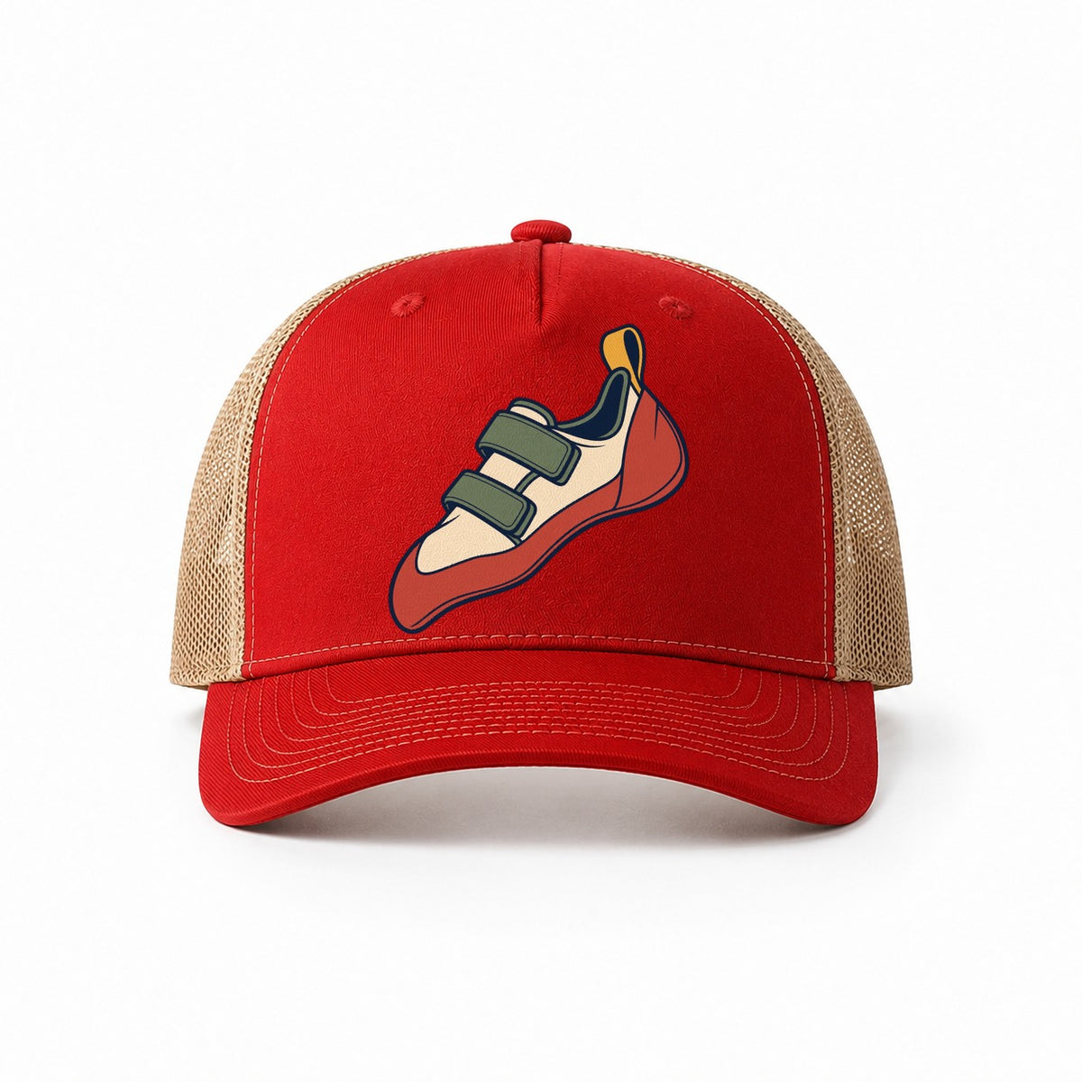 Red-Khaki — front view