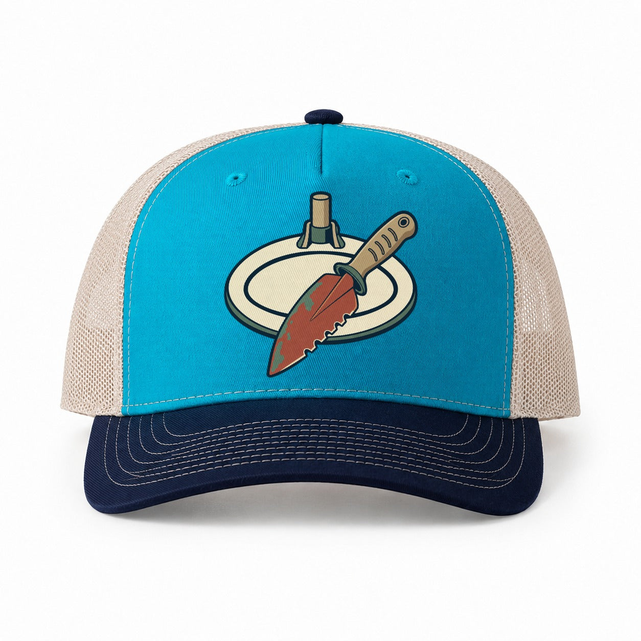 Teal-Navy — front view